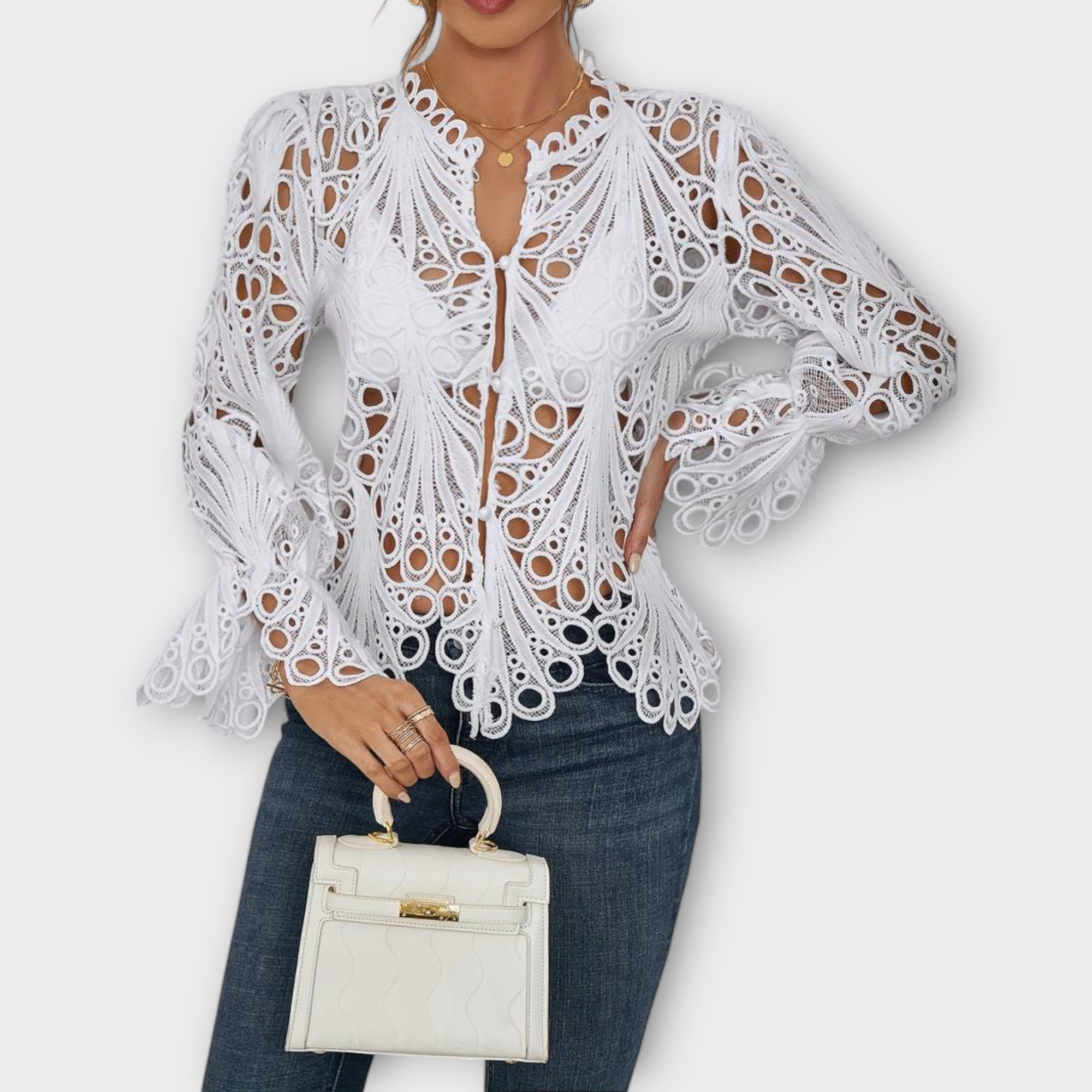 Helena™ | Structured Grace Blouse