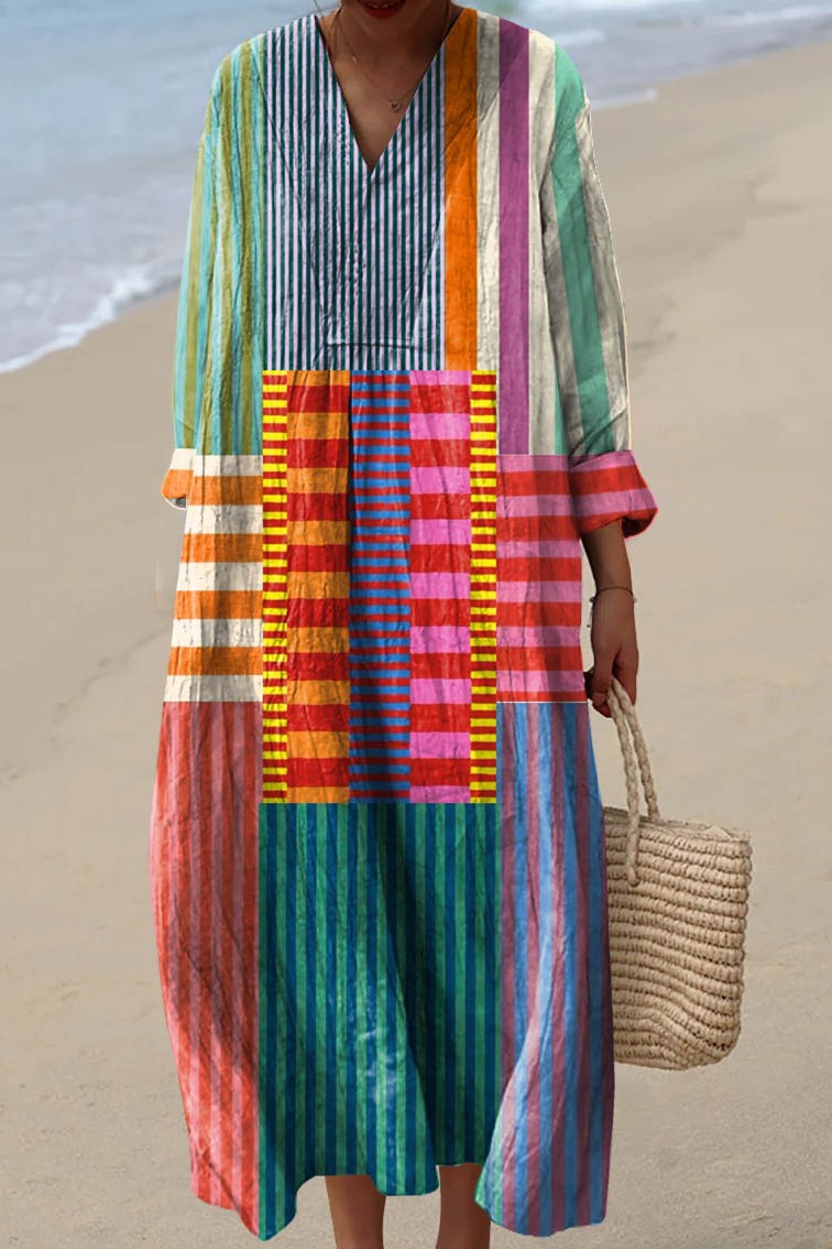Spectrum Dress - A Vibrant and Stylish Choice