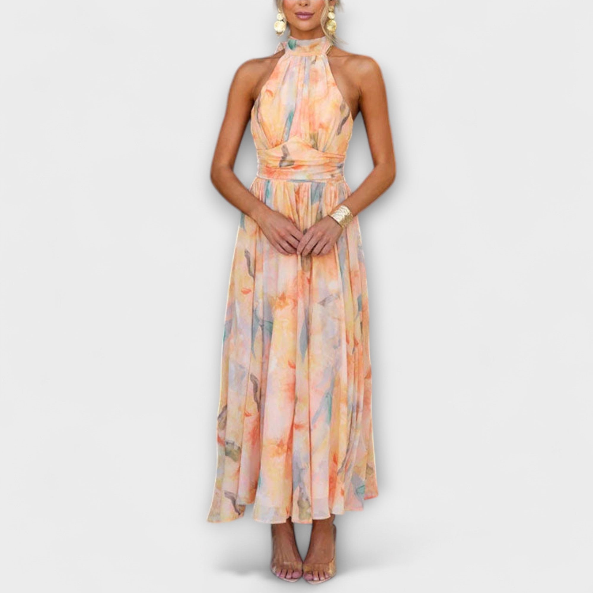 Helena™ | WildBloom Midi Dress