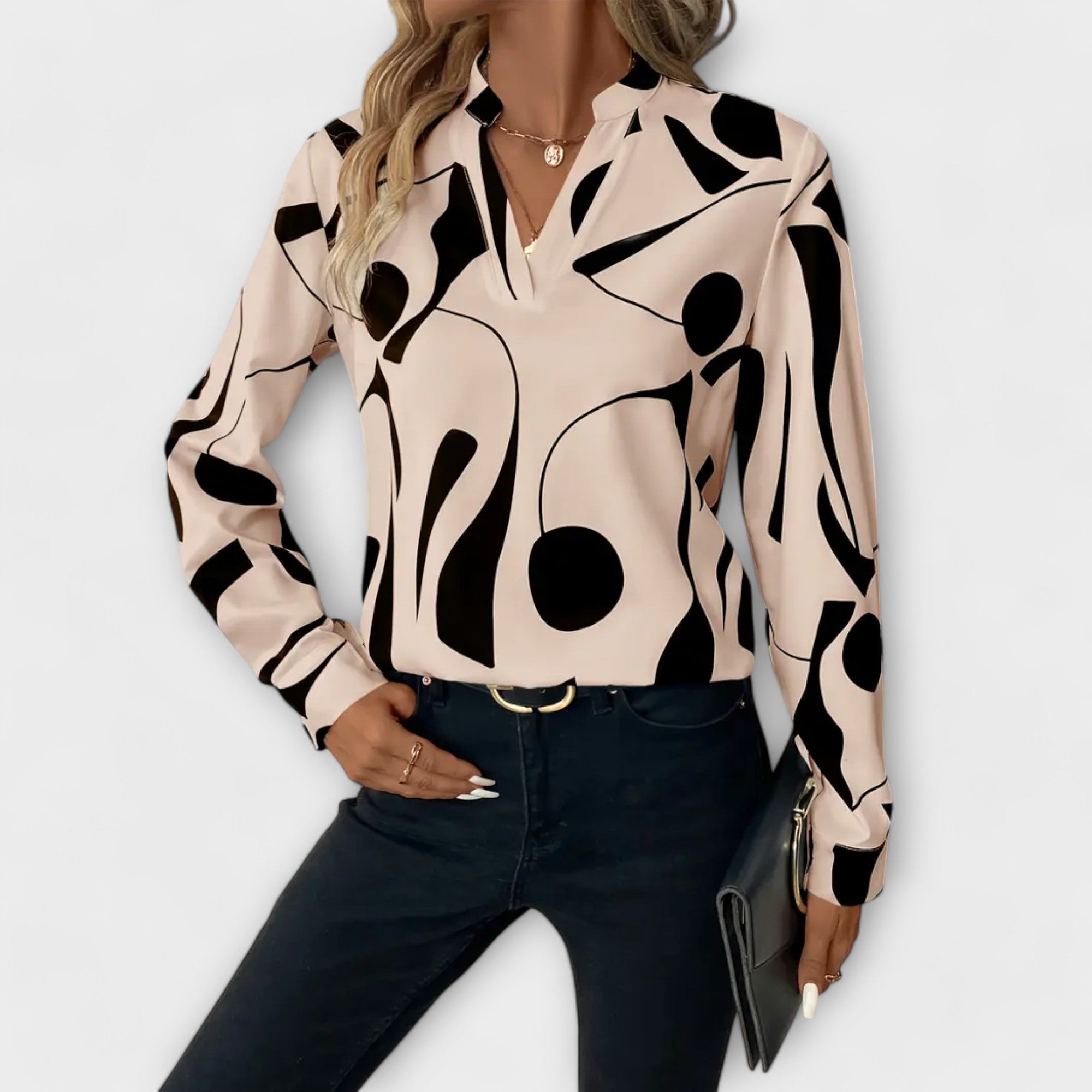Vivienne™ | Chic Contour Blouse