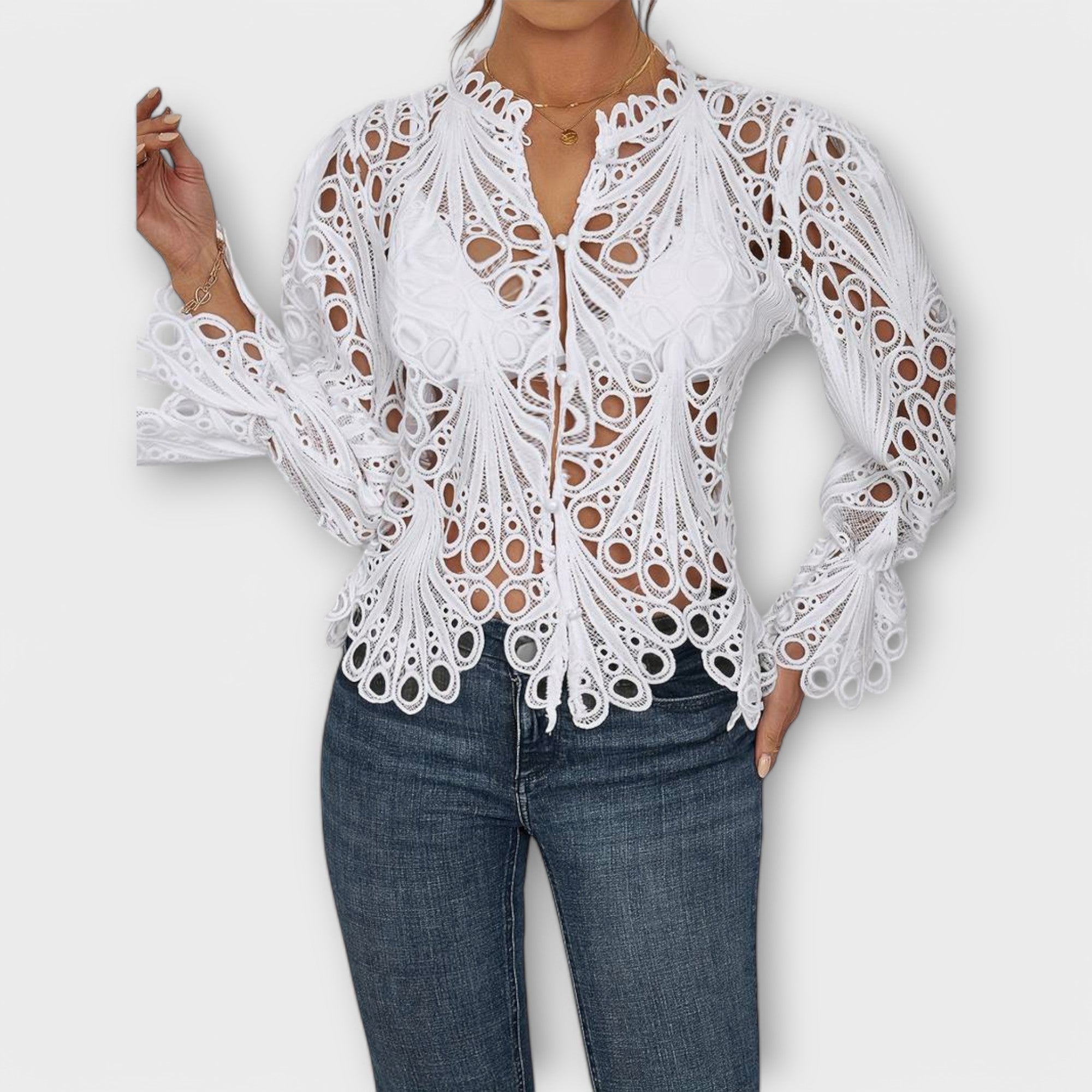 Helena™ | Structured Grace Blouse