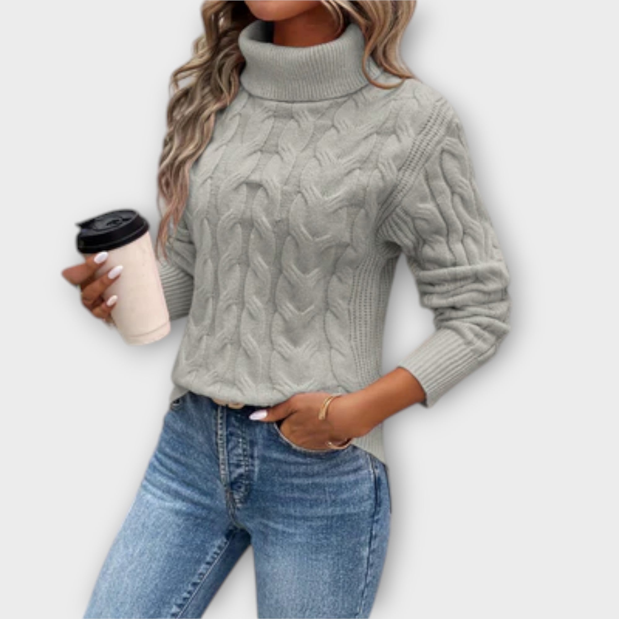 Vivienne™ | Luxe Turtleneck Knit