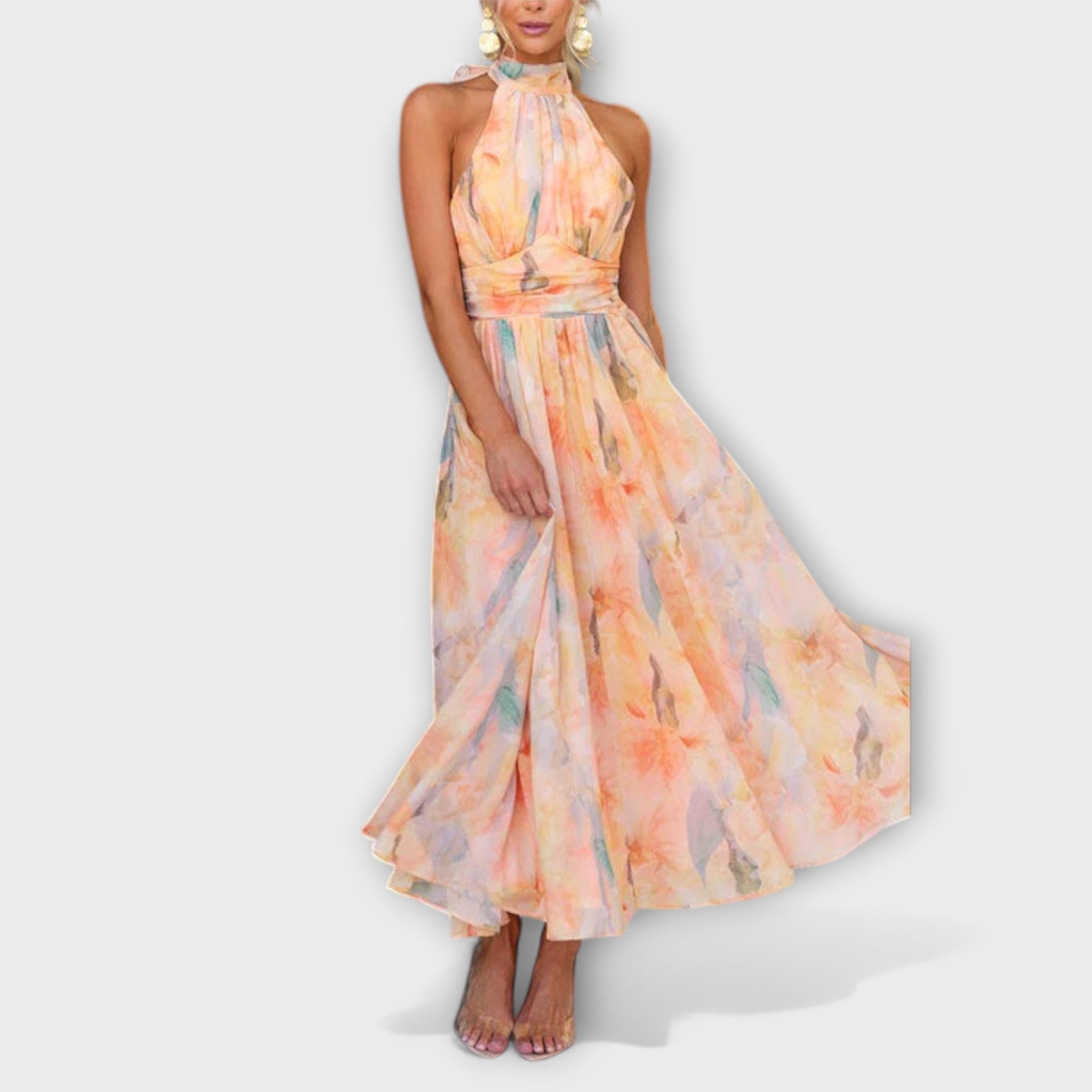 Helena™ | WildBloom Midi Dress