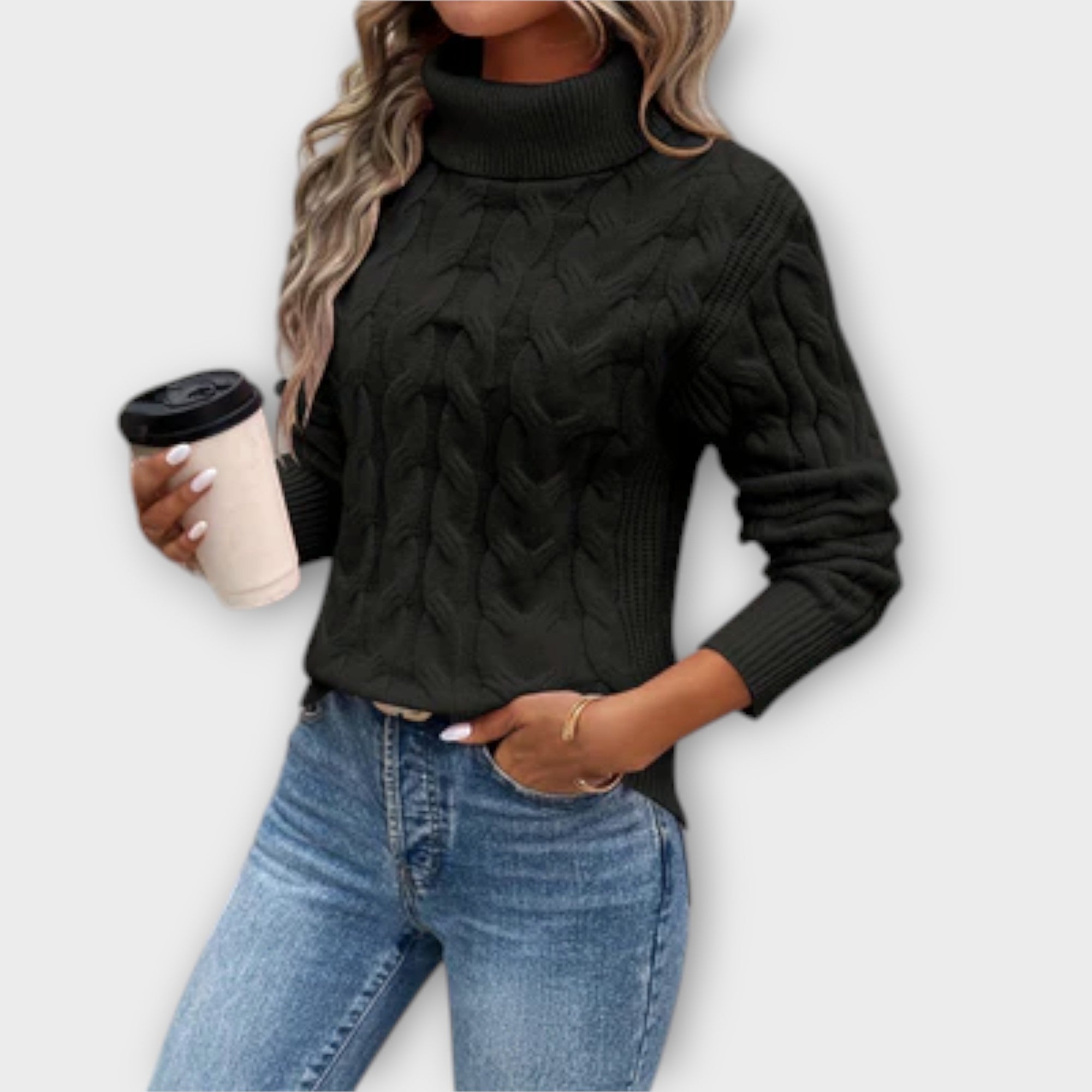 Vivienne™ | Luxe Turtleneck Knit