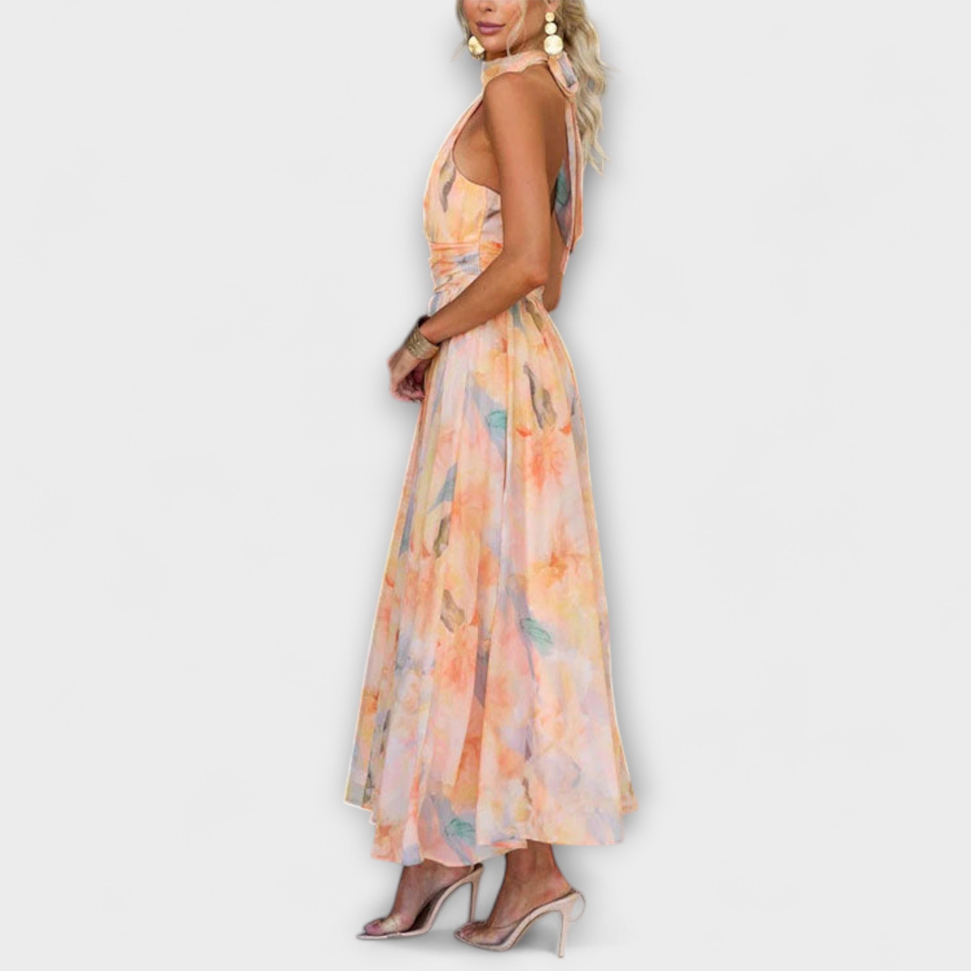 Helena™ | WildBloom Midi Dress
