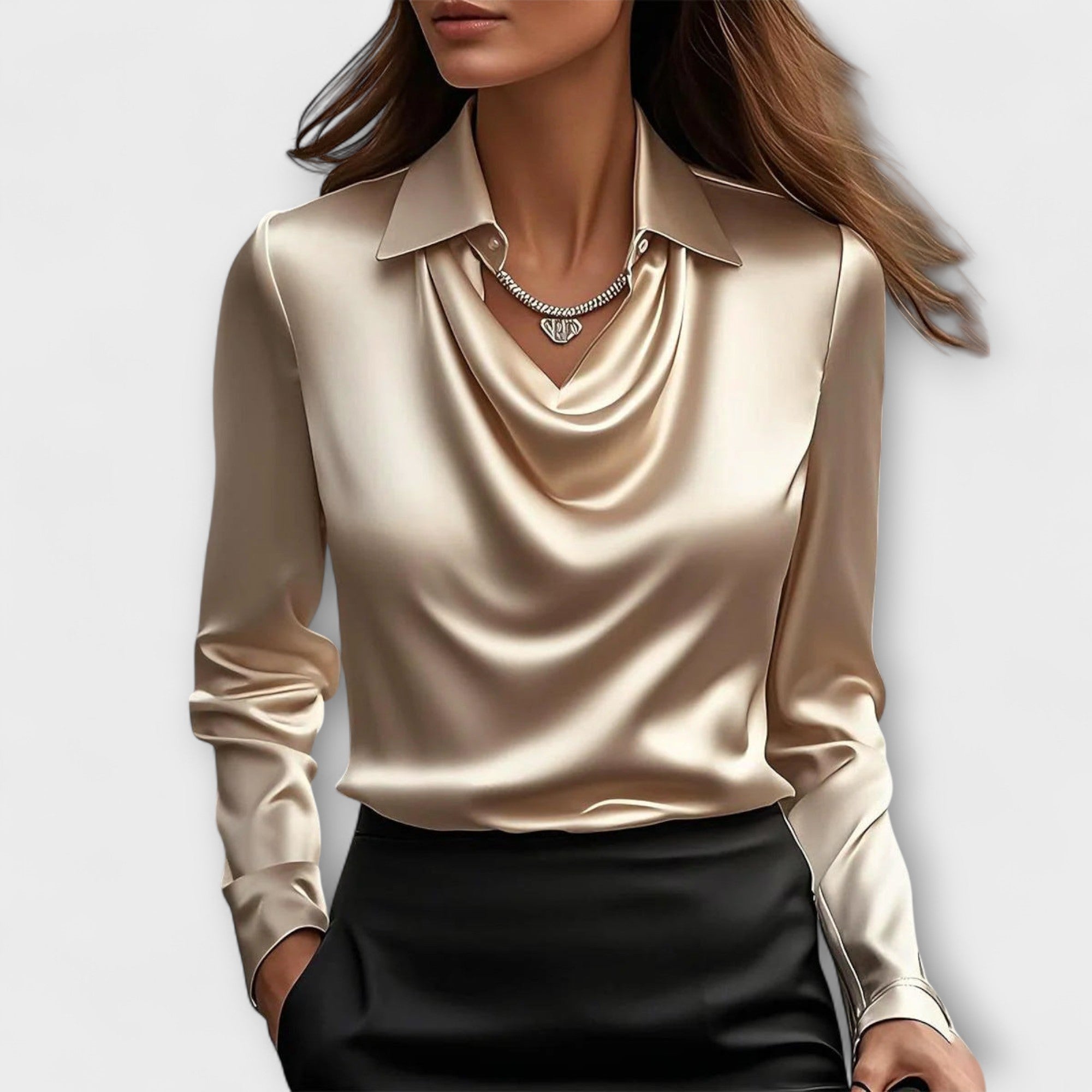 Camille™ | Shiny blouse
