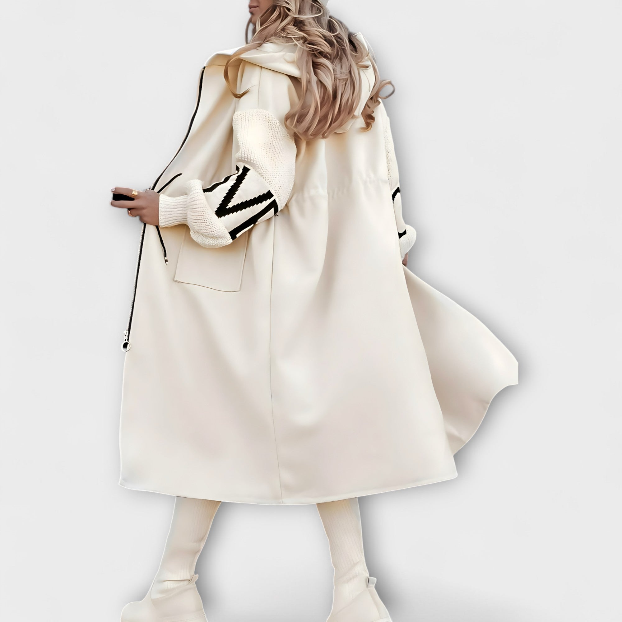Vivienne™ | Refined Hooded Coatigan