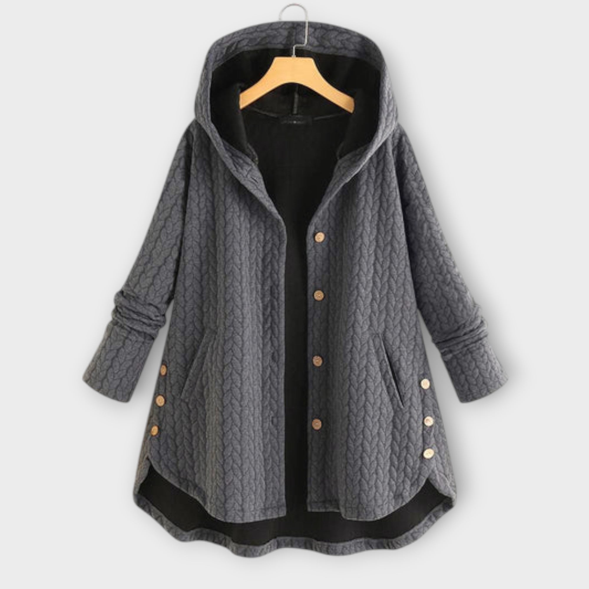 Clara™ | Buttoned Warmth Jacket