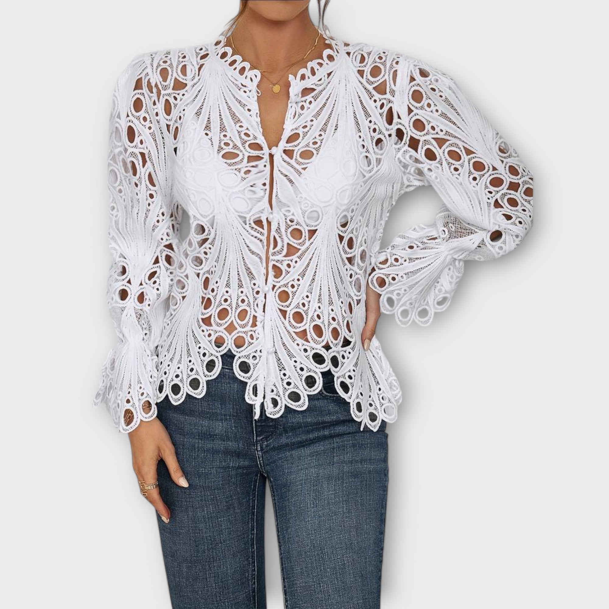 Helena™ | Structured Grace Blouse