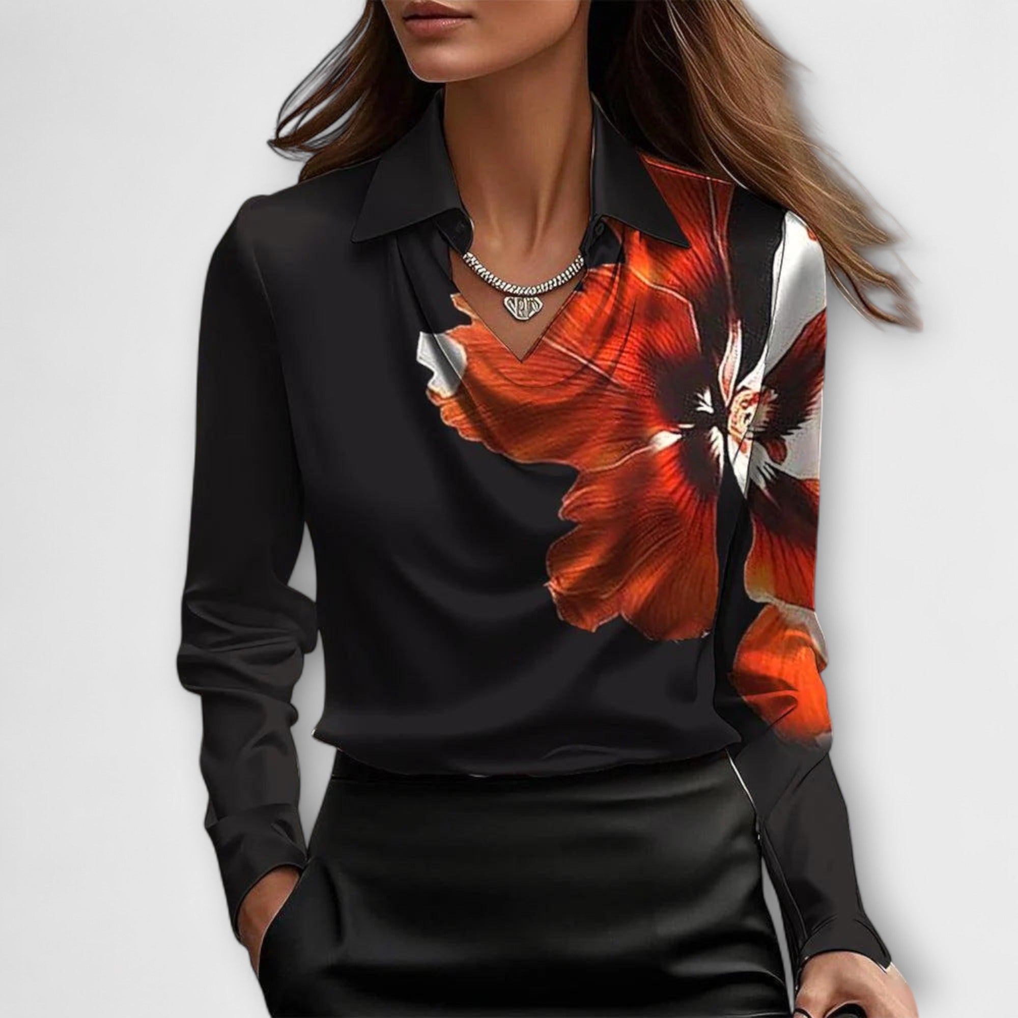 Camille™ | Shiny blouse