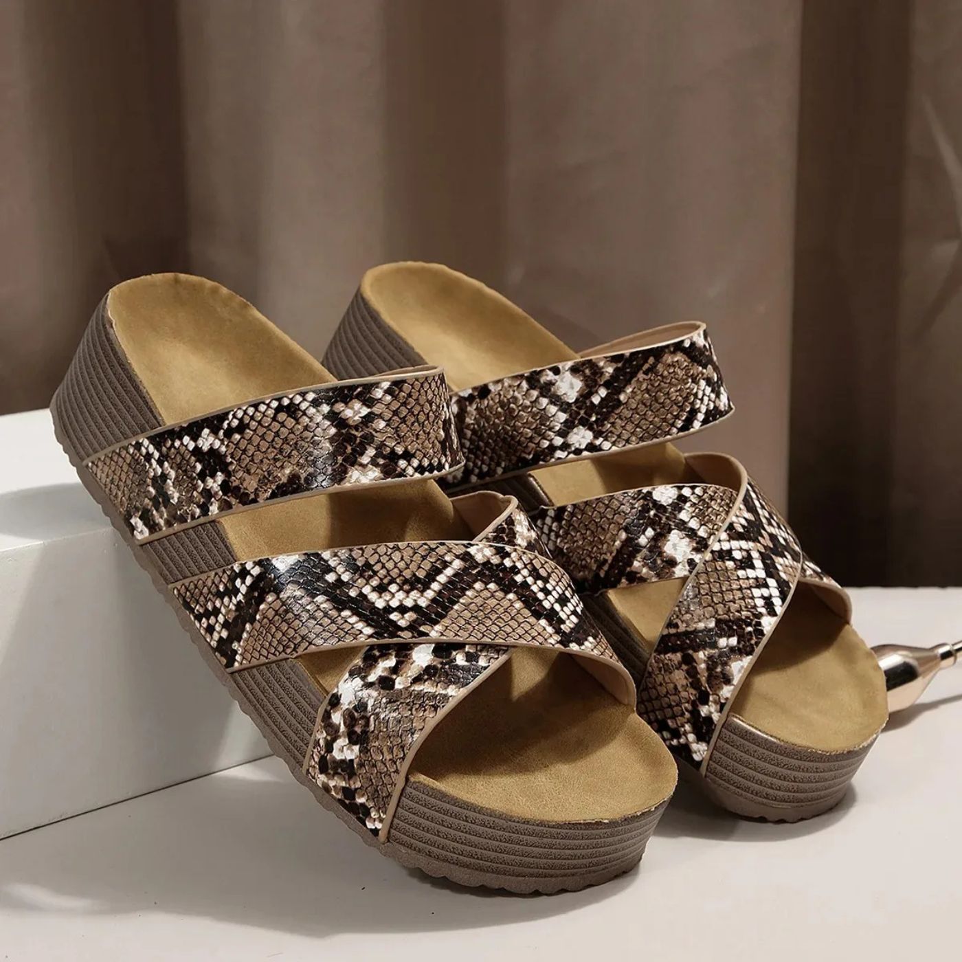 Evelyn™ | Orthopedic Leather Summer Sandals