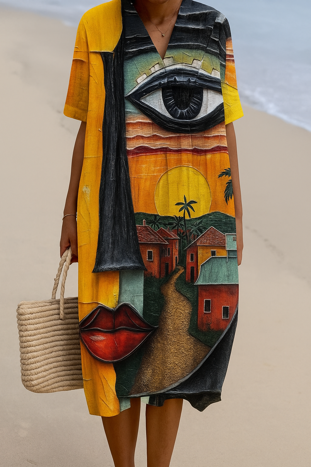 Sunset Muse Dress: A Captivating Evening Ensemble
