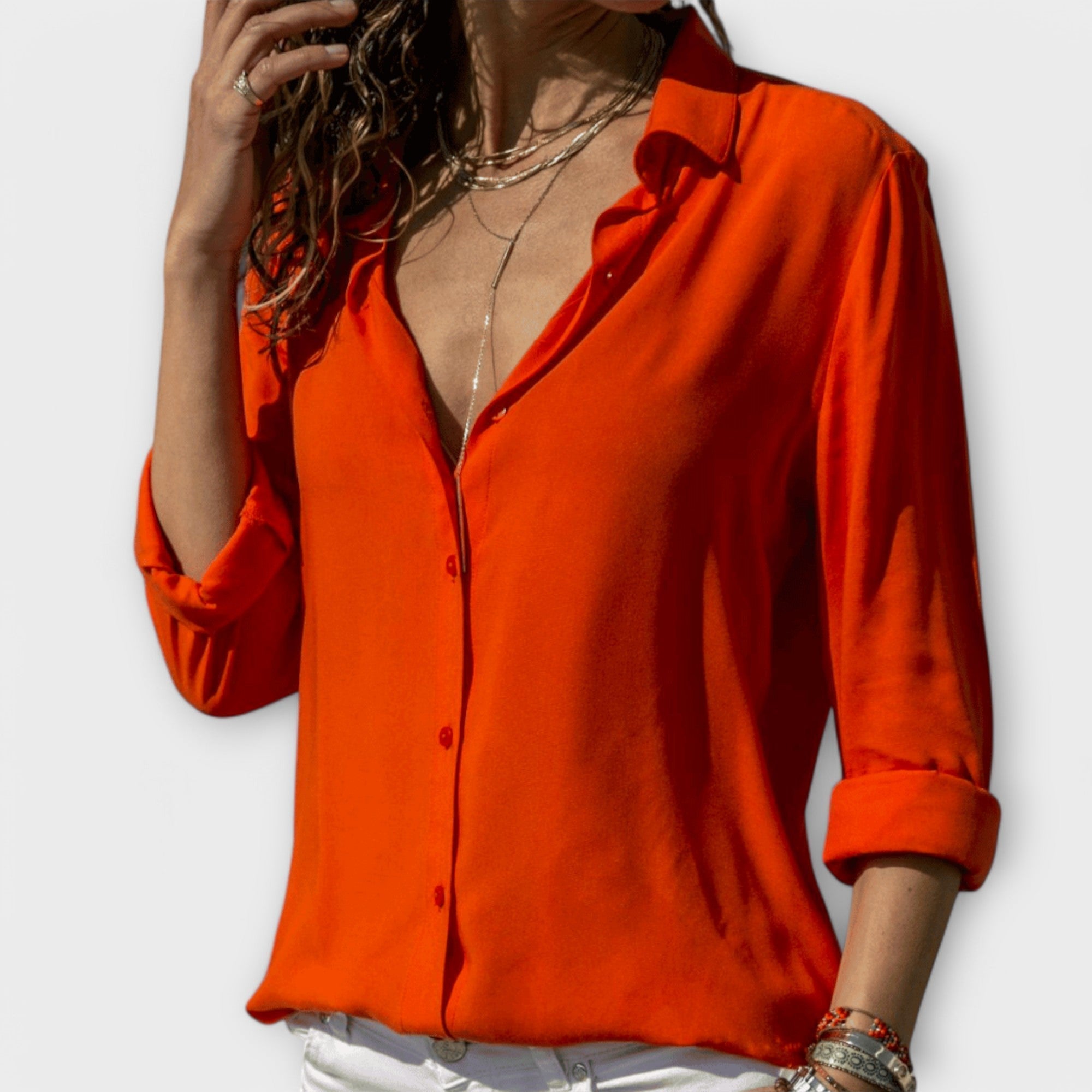 Noelle™ | Soft Power Blouse