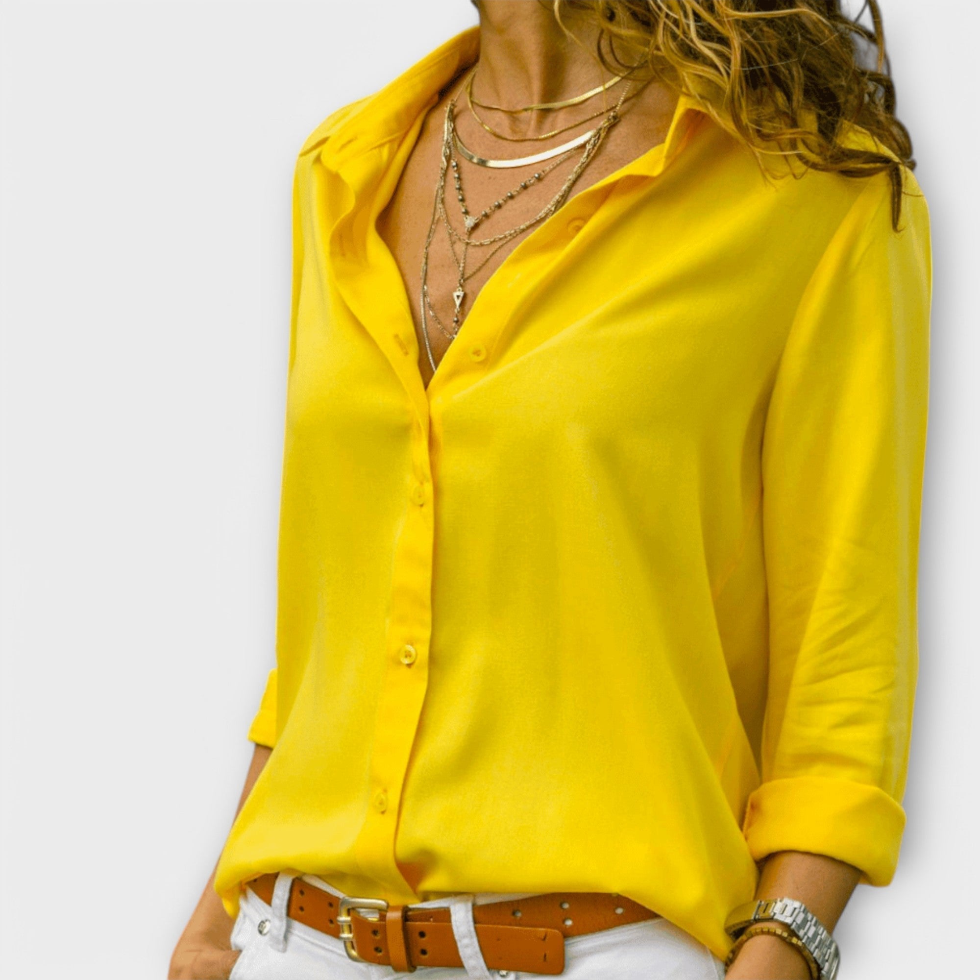 Noelle™ | Soft Power Blouse
