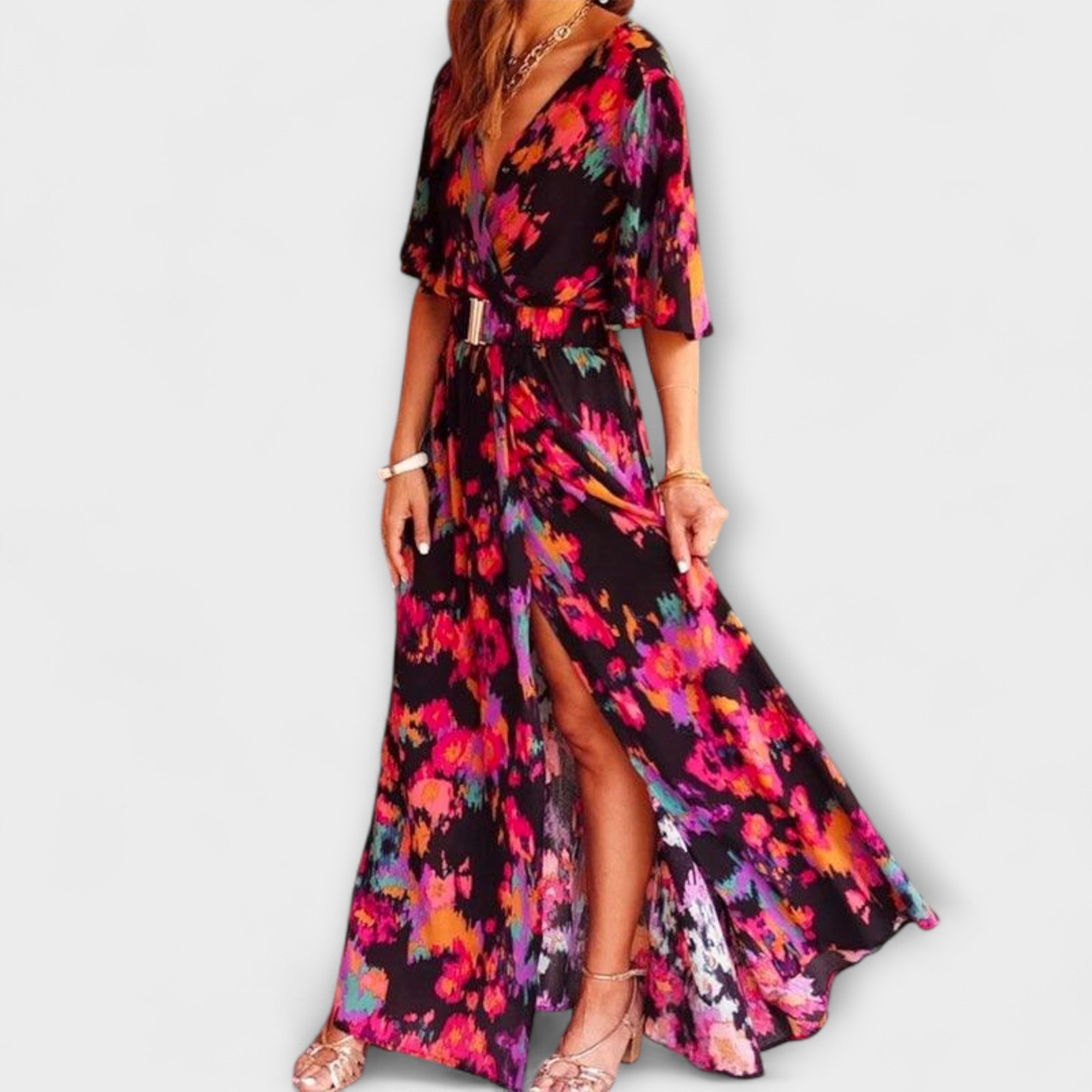 Camille™ | Boho Breeze Maxi Dress