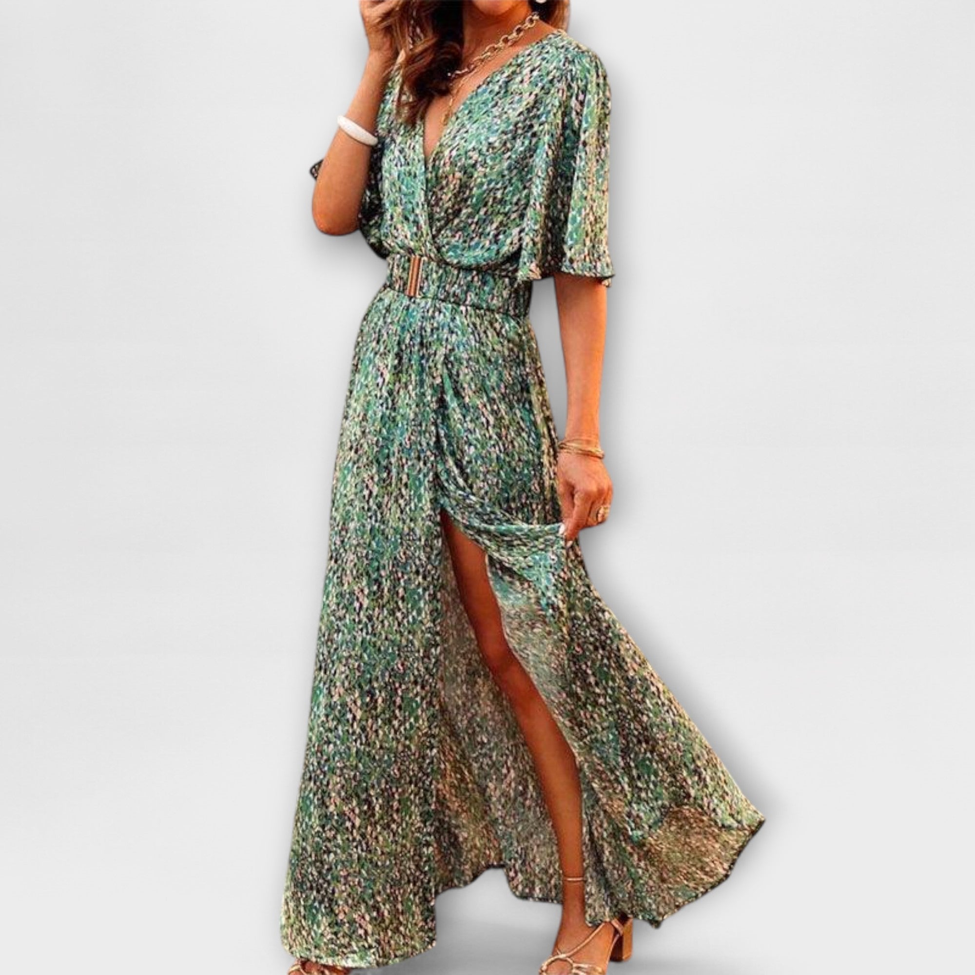 Camille™ | Boho Breeze Maxi Dress