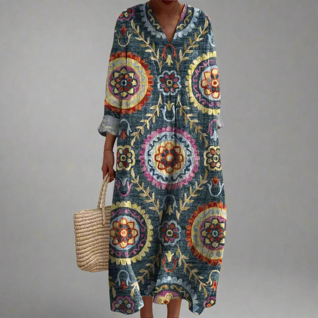 Leya Geometric Dress: Stylish and Modern Design