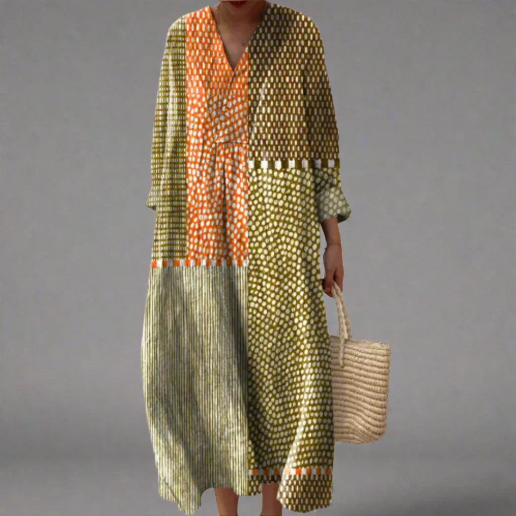 Jovi Geometric Dress: Stylish and Modern Design