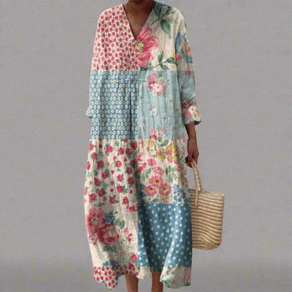 Emma Geometric Dress: Stylish and Modern Design