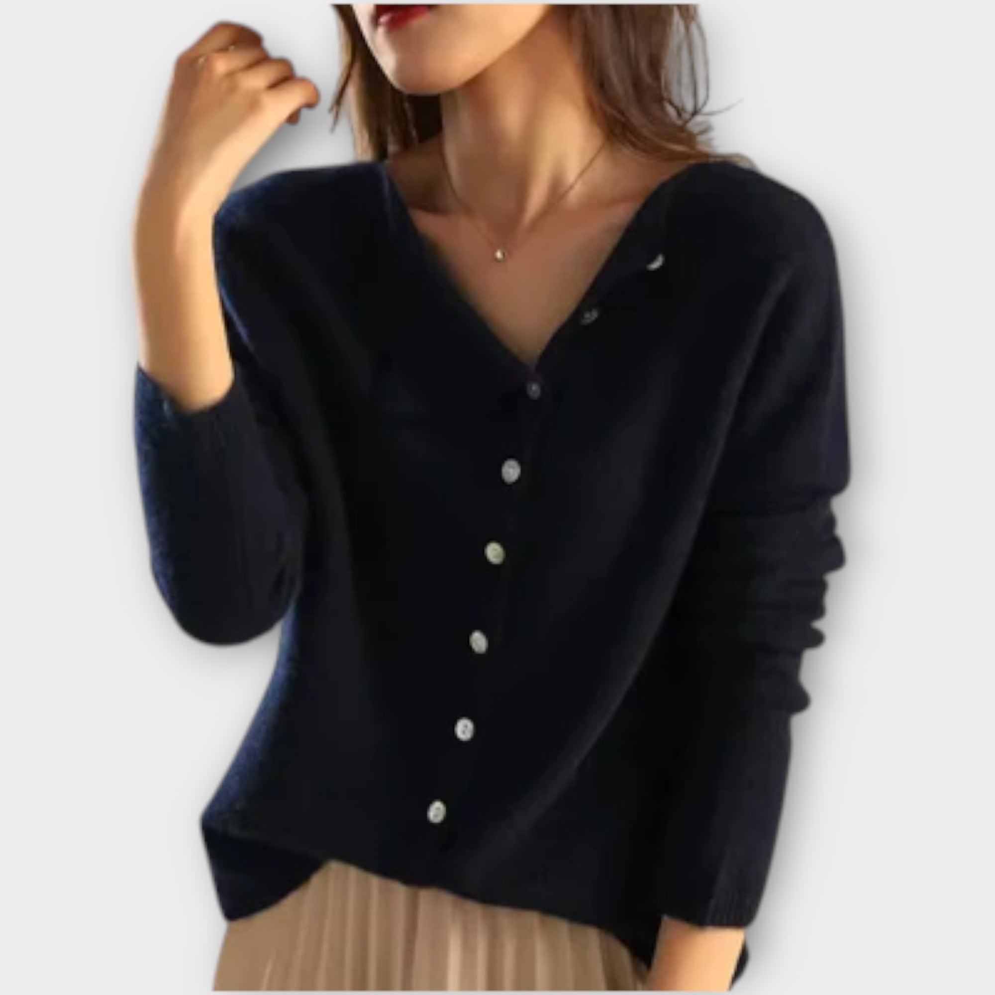 Camille™ | Relaxed Elegance Cardigan