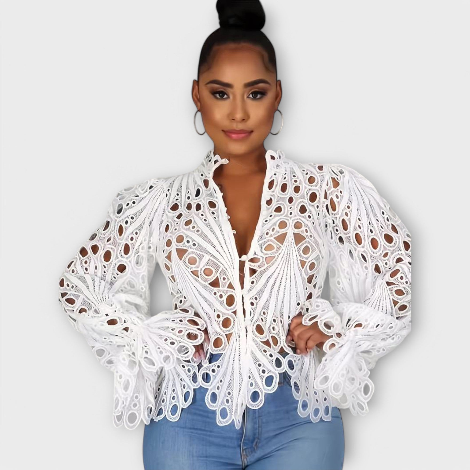 Helena™ | Structured Grace Blouse