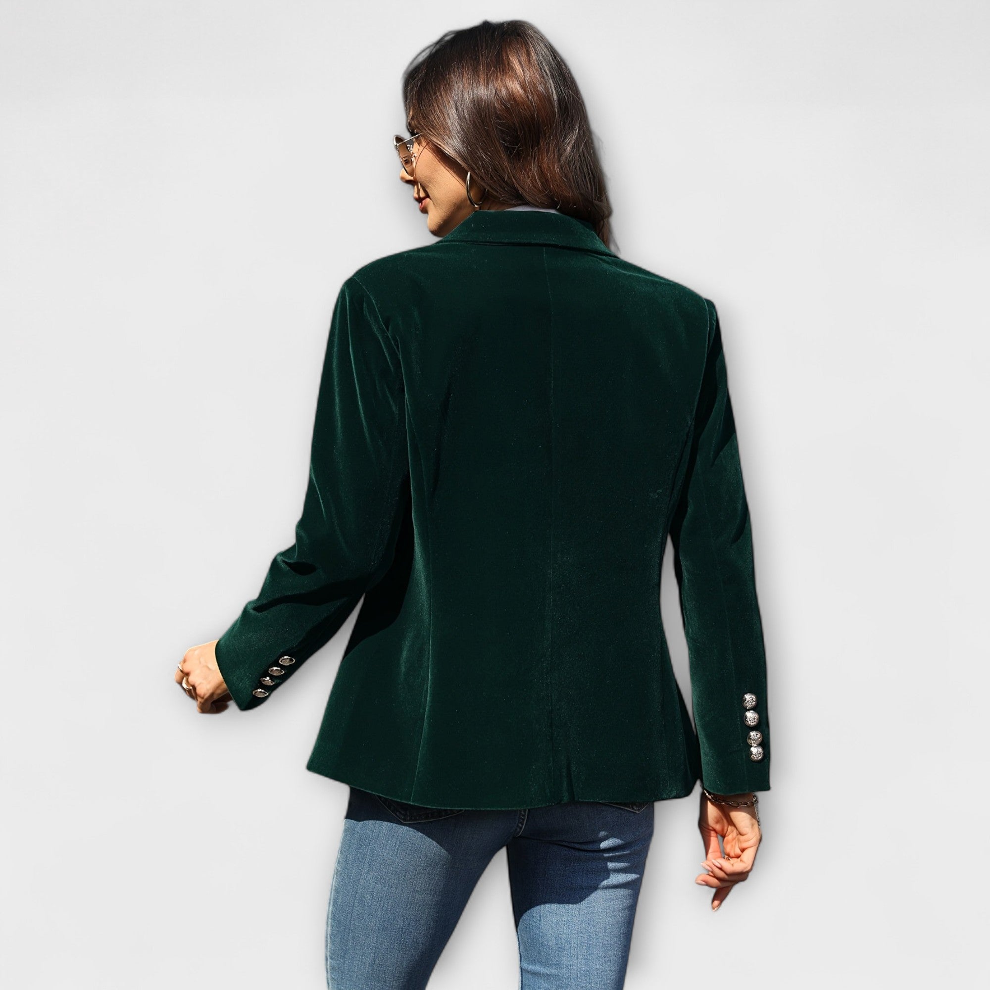 Isabelle™ | Velvet Chic Blazer