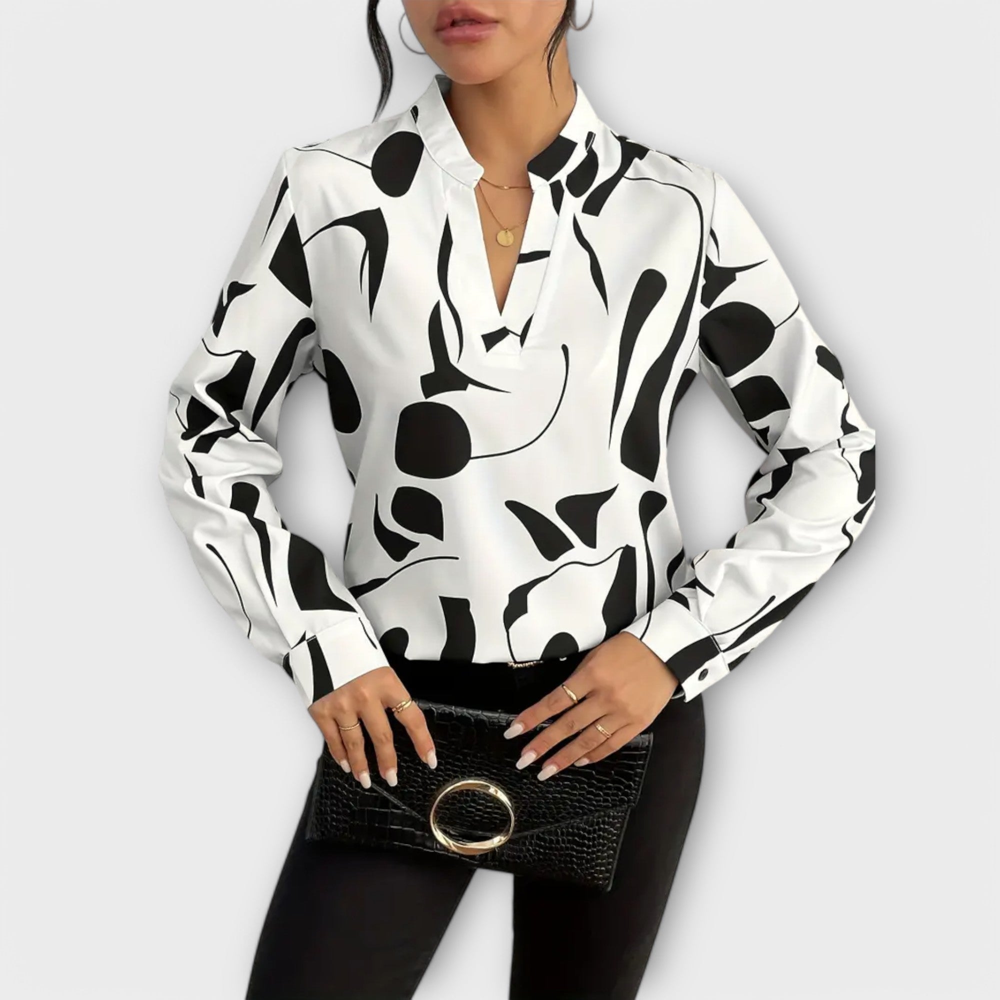 Vivienne™ | Chic Contour Blouse
