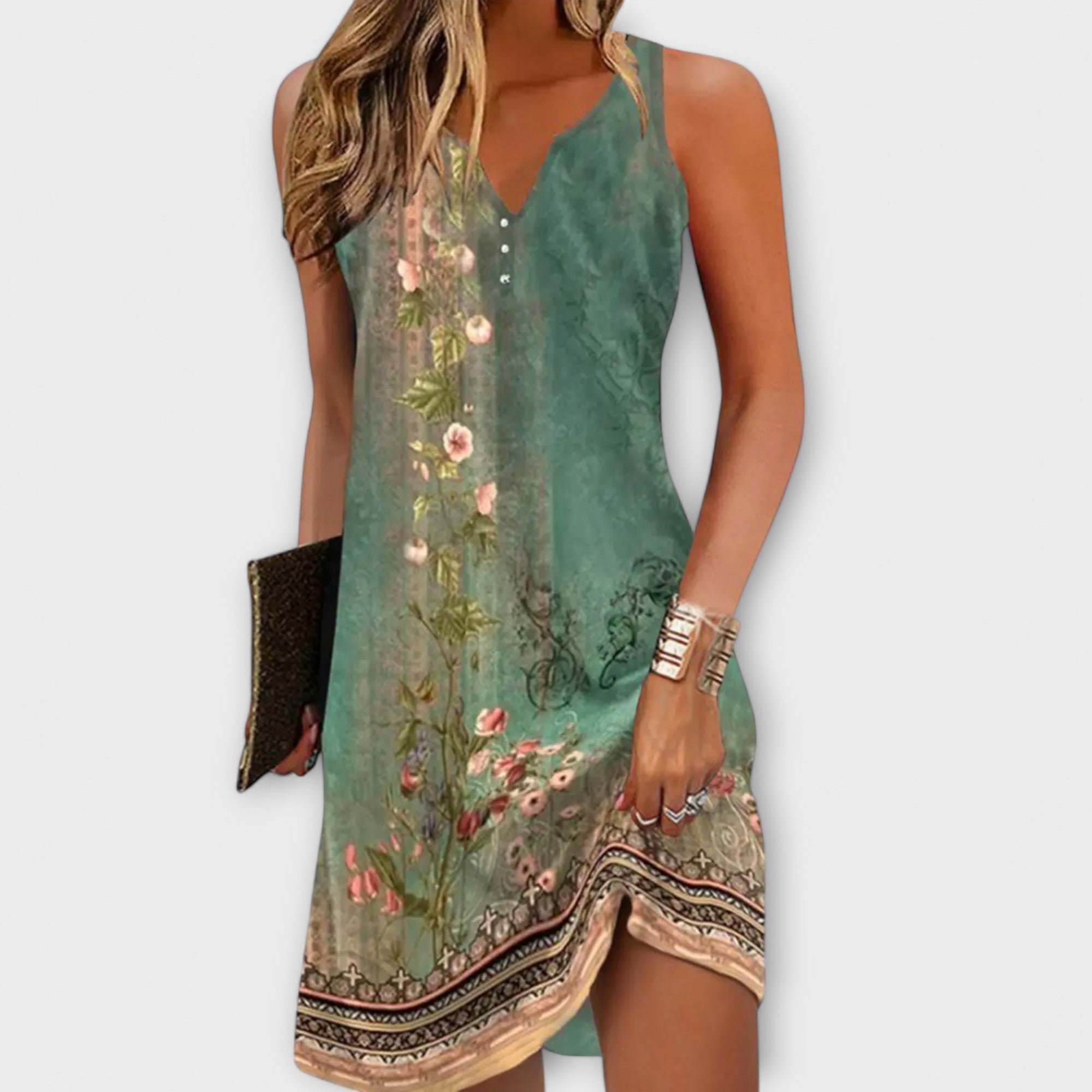 Camille™ | Soft Leaves Midi