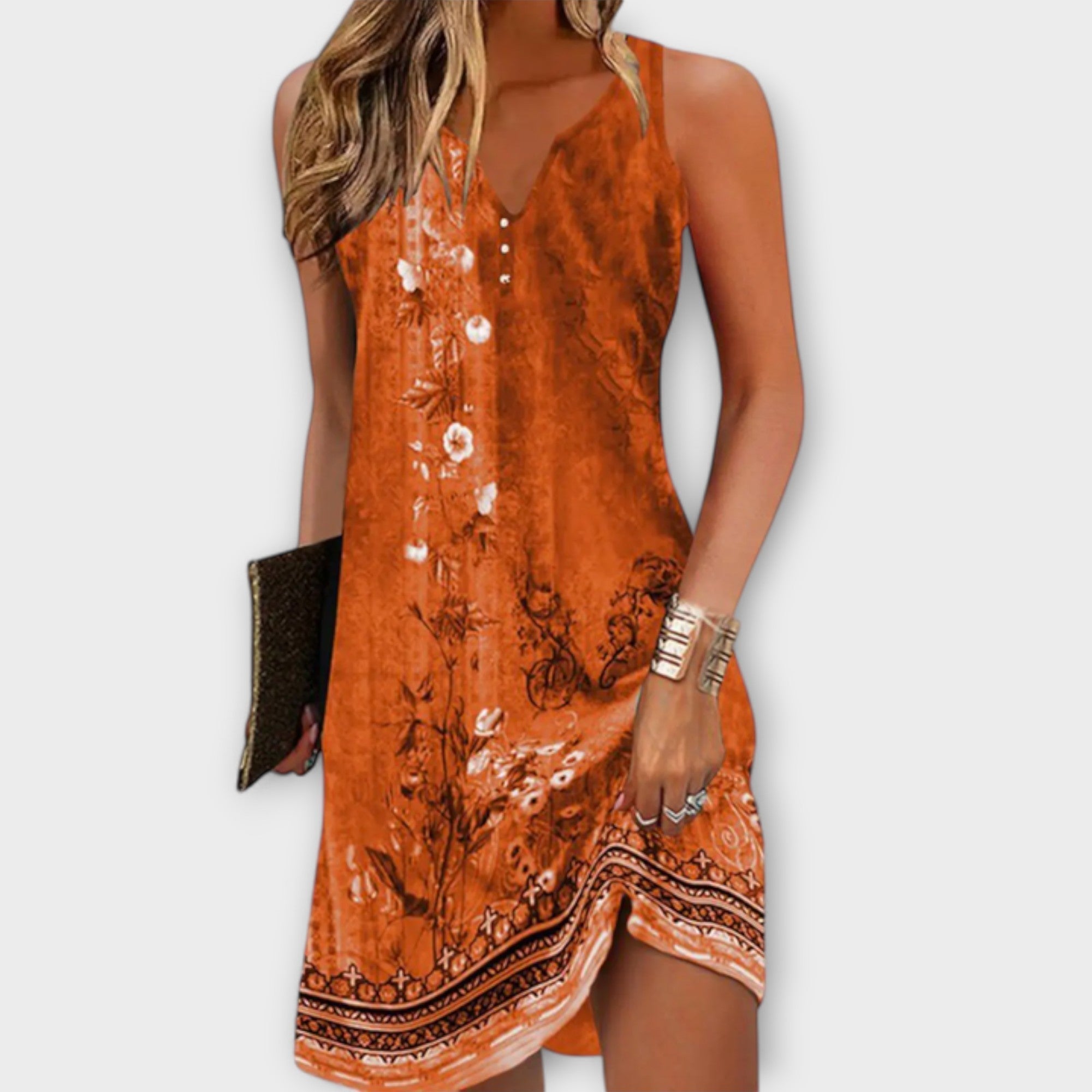Camille™ | Soft Leaves Midi